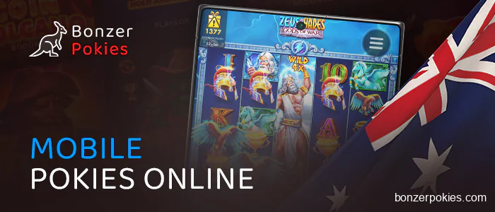 Play pokies through your mobile device - mobile casino in Australia