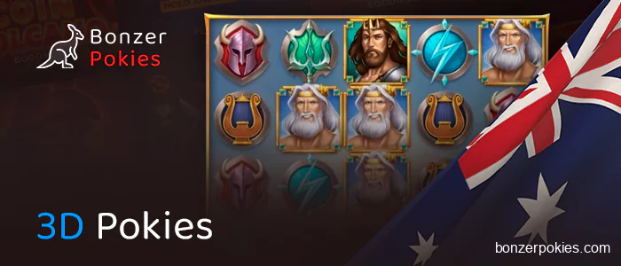 3D pokies review for players from Australia