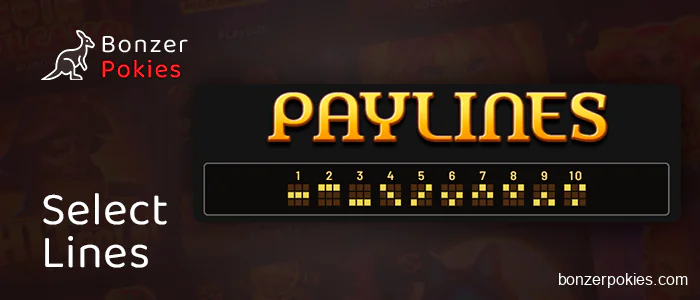 Identify paylines in pokies with 3 reels