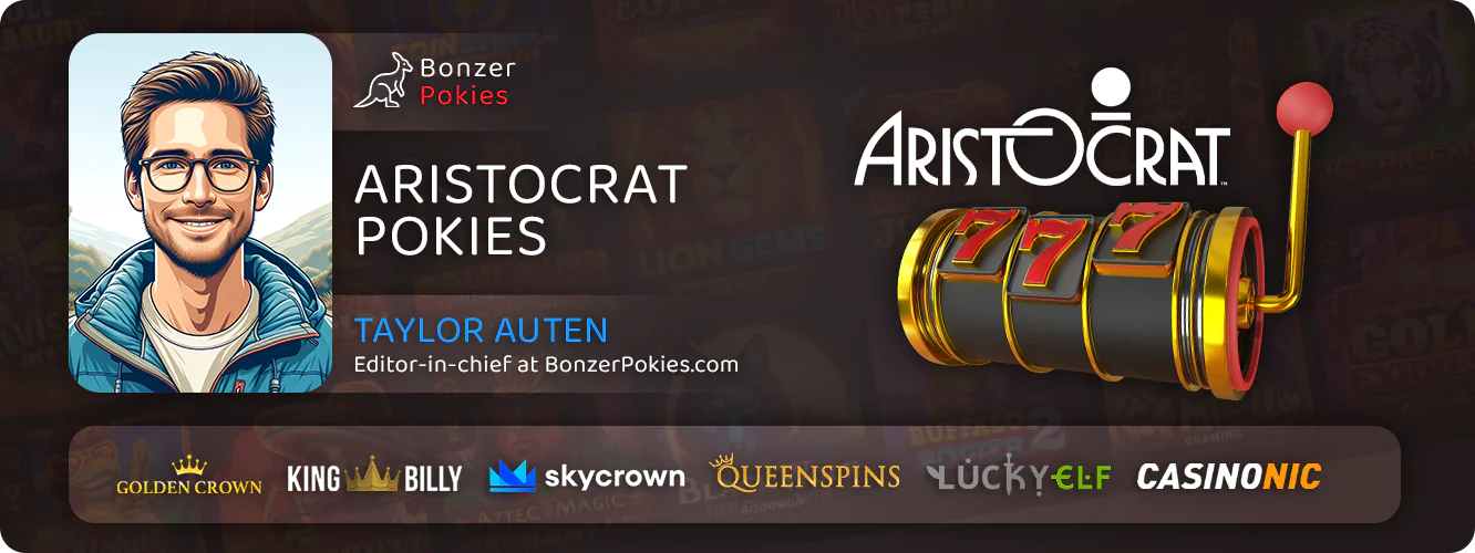 About Aristocrat online pokies in Australian casinos