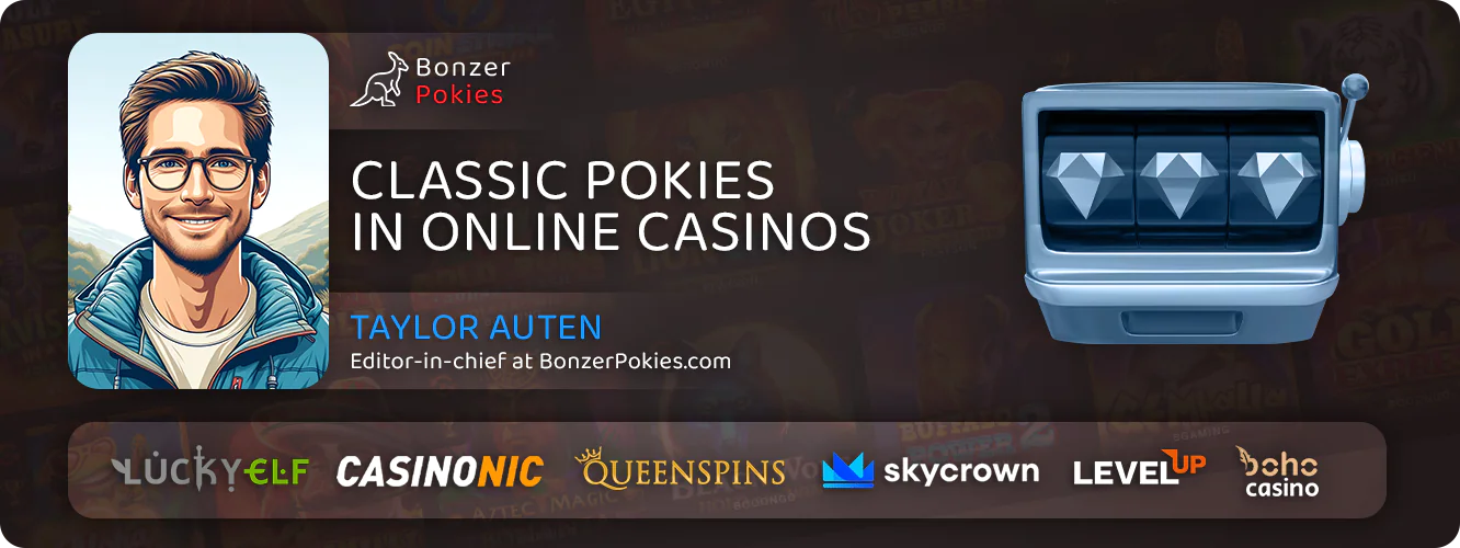 Popular classic pokies for Australian players