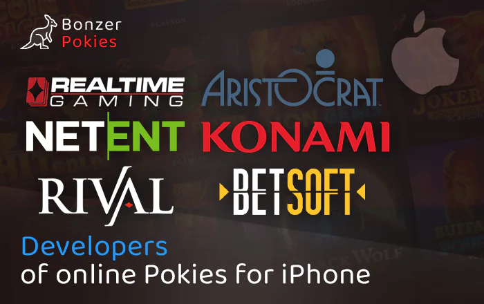 Software studios of providing online pokies online for iPhones