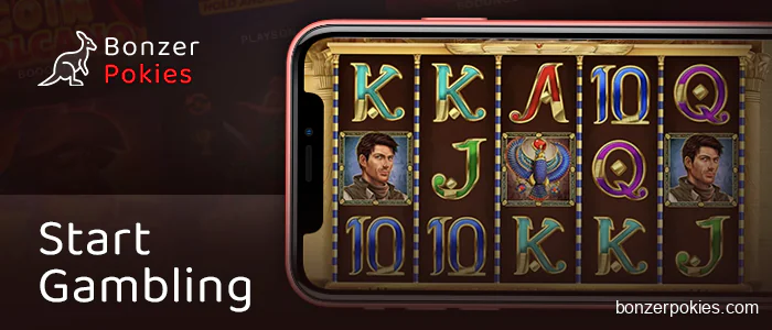 Start playing online pokies on iPhone