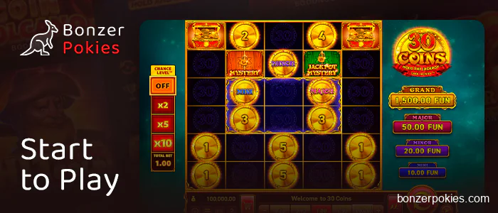 Start gambling in jackpot pokie