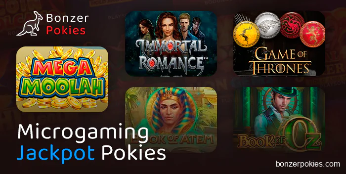 About Microgaming jackpot pokies for Australian users