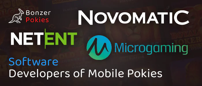 About providers of mobile pokies in online casinos