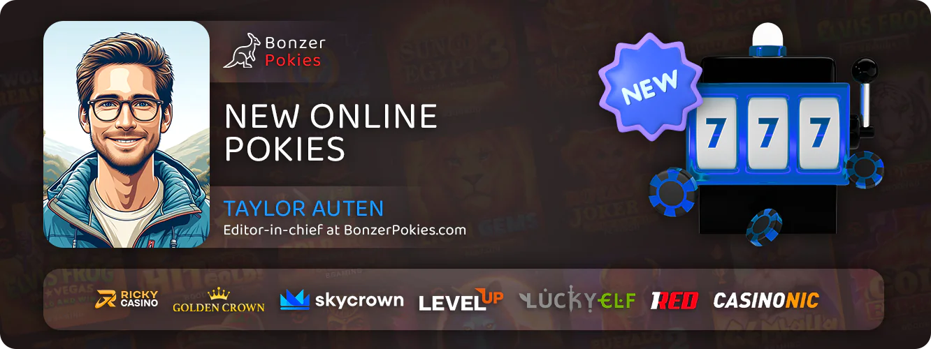 About new pokies at online casinos in Australia