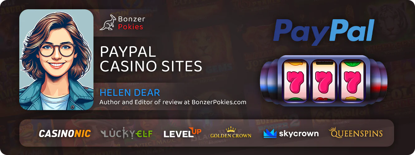 Article on PayPal casino for players from Australia