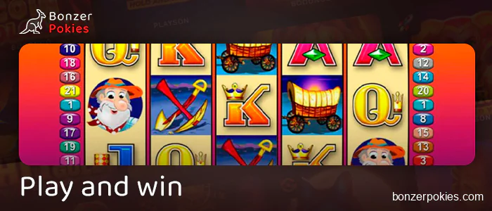 Play online pokie Where's the Gold and get the winnings