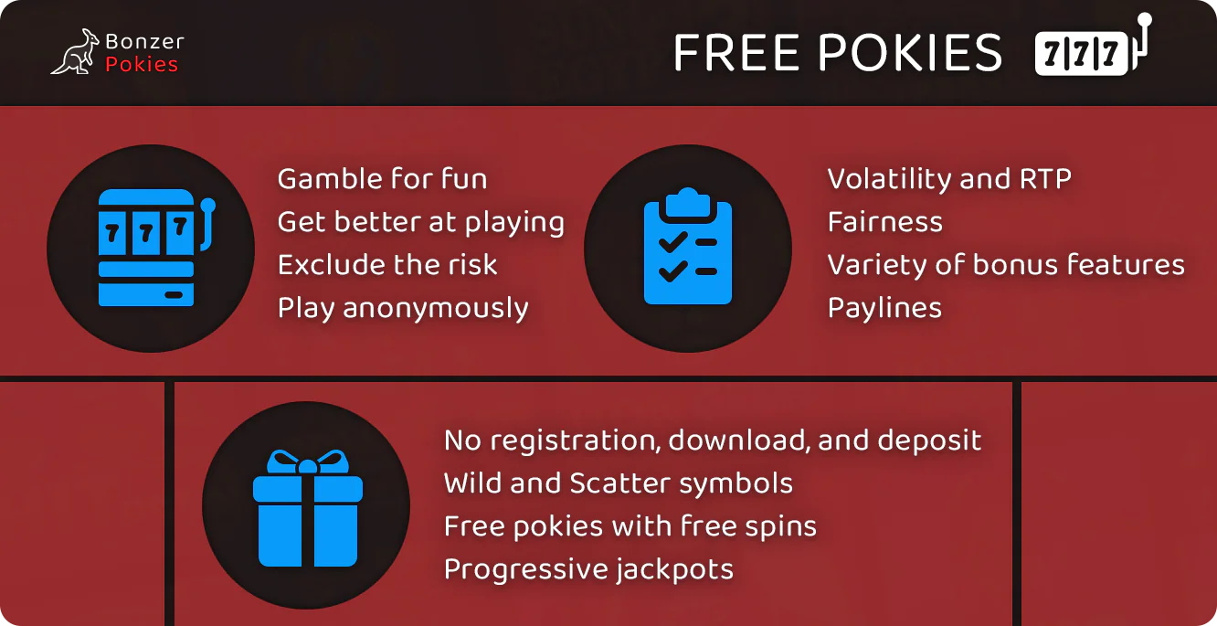 A summary of the benefits of no-pay pokies for Australians