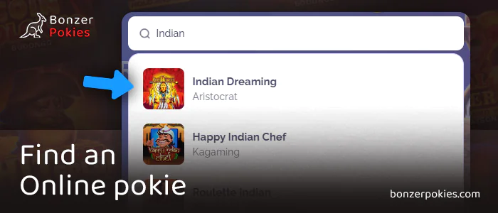 Find Indian Dreaming pokie at online casinos